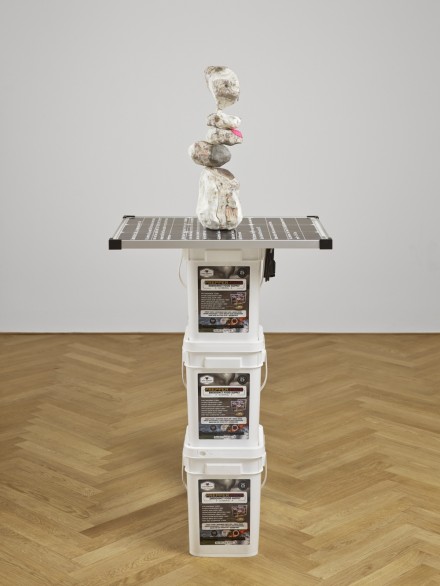 Daniel Keller, Stack 1 (2014), via Max Hetzler