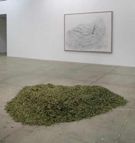Giuseppe Penone, Breath of Leaves (2015), via Marian Goodman