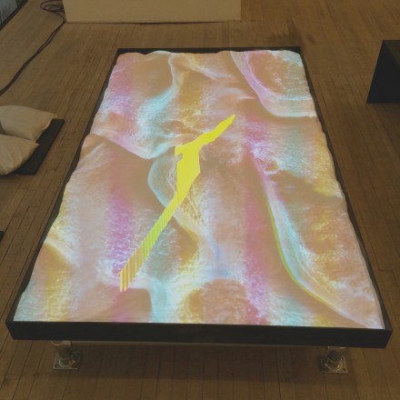 Hito Steyerl at Artist's Space (Installation View), via Art Observed