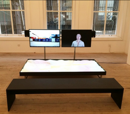 Hito Steyerl at Artist's Space, via Art Observed