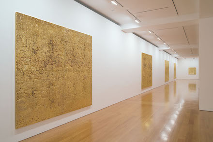 Installation view, 'Rudolf Stingel' at Gagosian Gallery Hong Kong, March 12 to May 9, 2015. Courtesy Gagosian Gallery. 1