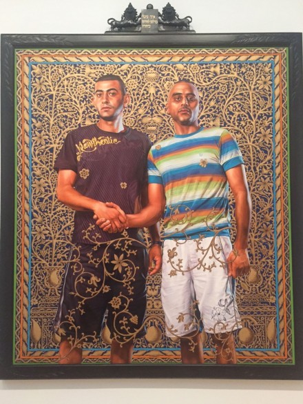 Kehinde Wiley, Abed Al Ashe and Chaled El Awari (2011)