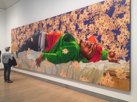 Kehinde Wiley, Femme Piquée pas un Serpent (2008)