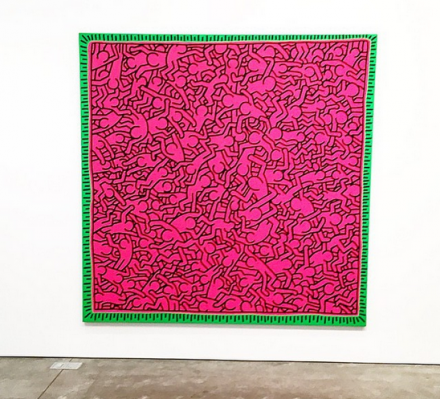 Keith Haring Untitled (June 1, 1984) (1984), via Art Observed