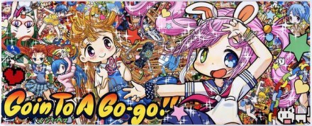 MR, Goin to a Go-Go (2014), via Kaikai Kiki