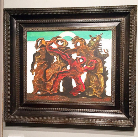 Max Ernst at Acquavella, via Art Observed