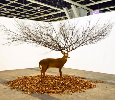 Myeongbeom Kim at Gallery Ihn, via Art Basel
