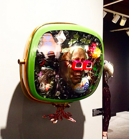 Nam June Paik at Carl Solway Gallery, via Art Observed