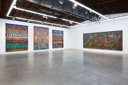 Philip Taaffe - Luhring Augustine Bushwick installation view (2015)