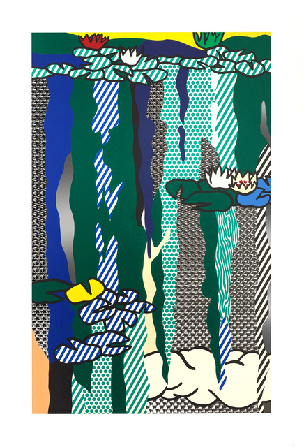 Roy Lichtenstein, Water Lillies with Cloud (1992), via Edward Tyler Nahem Fine Art