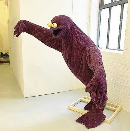 Stefan Tcherepnin at Real Fine Arts,  via Art Observed