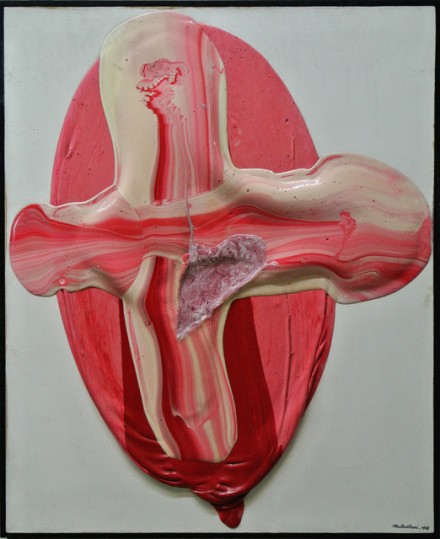 Takesada Matsutani, Work 66-7 (1966), via Gallery Yamaki