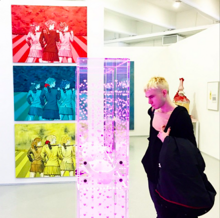 The Societe Booth, via Art Observed