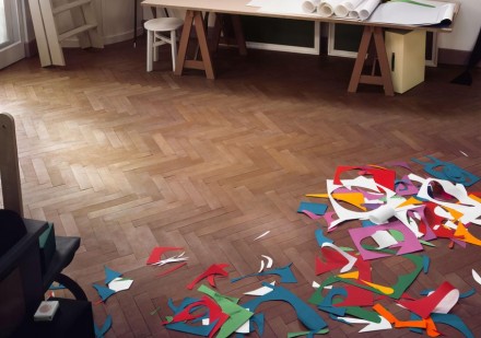 Thomas Demand, Atelier (2014), via Matthew Marks