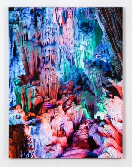 Tony Oursler, Lago (2014), via Lisson Gallery