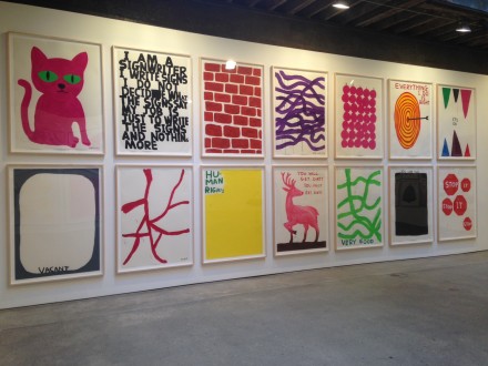 David Shrigley at Anton Kern Gallery (Installation View) 