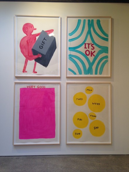 David Shrigley at Anton Kern Gallery (Installation View)
