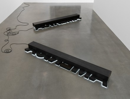 Glenn Ligon, Untitled (America America) (2015)