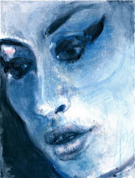 Marlene Dumas, Amy-Blue (2011) © Marlene Dumas