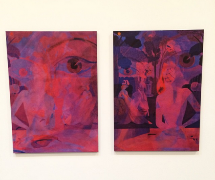 Nathaniel Axel, Aspects and Fugue State (2015), via Art Observed