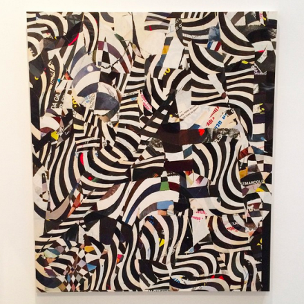 Nathaniel Axel, Snakes and Ladders (2015), via Art Observed
