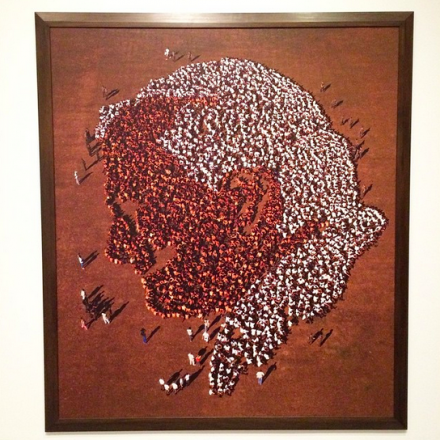 Piotr Uklanski, Untitled (Joannes Paulus PP II Karol Wojtyla) (2004), via Art Observed