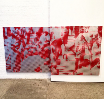 Wayne Gonzales, Untitled (2007), via Art Observed