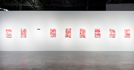 William Pope L, Trinket (Installation View), via MOCA 1