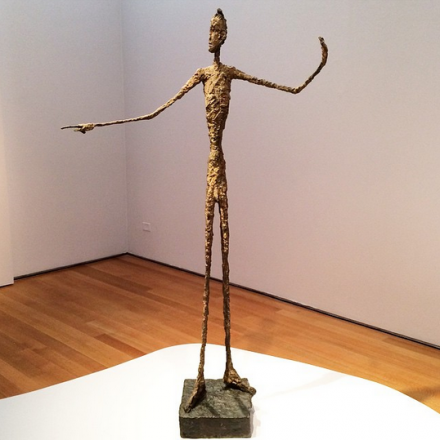 Alberto Giacometti, L'Homme Au Doigt (1947)