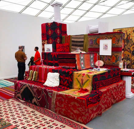 Andreas Angelidakis at The Breeder, via Art Observed