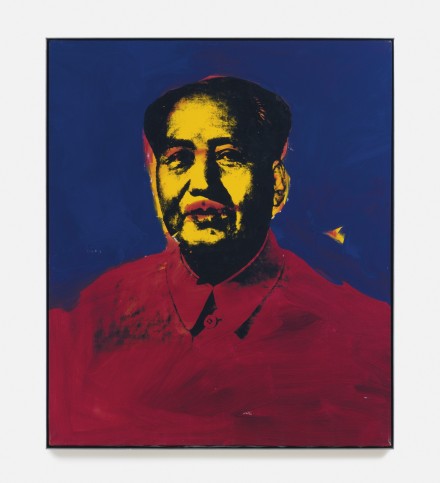 Andy Warhol, Mao (1973), via Sotheby's