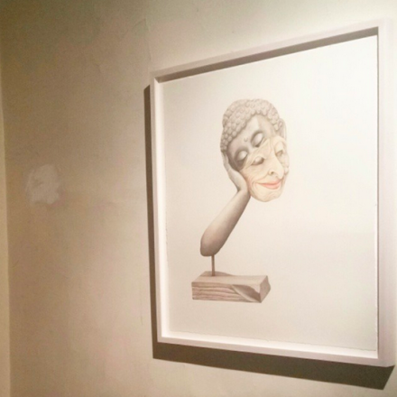 Aurel Schmidt, New Gods (Installation View), via Art Observed