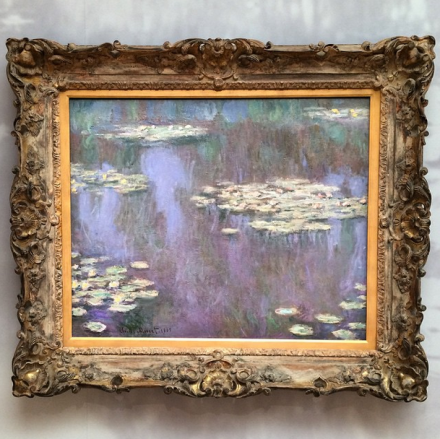 Claude Monet, Nymphéas (1905), via Art Observed