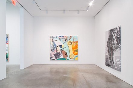 David Salle, New Paintings (Installation View), via Skarstedt