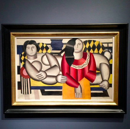 Fernand Léger, Le Corsage Rouge (1922), via Art Observed