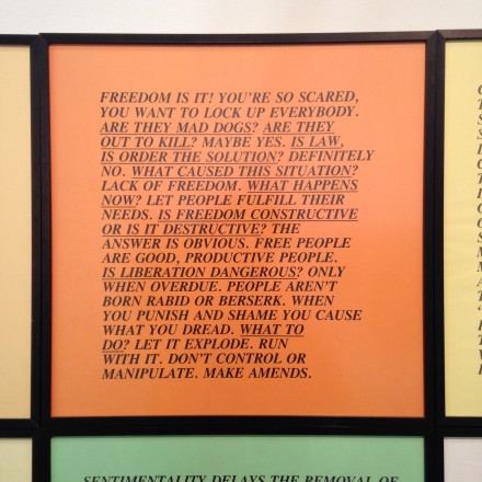 Jenny Holzer-Alden Projects-NADA