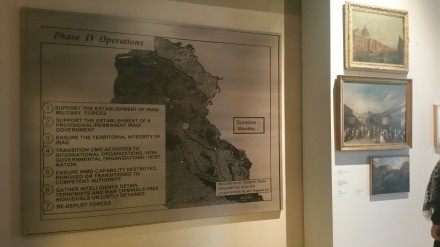 Jenny Holzer, War Paintings (Installation View), via Art Observed