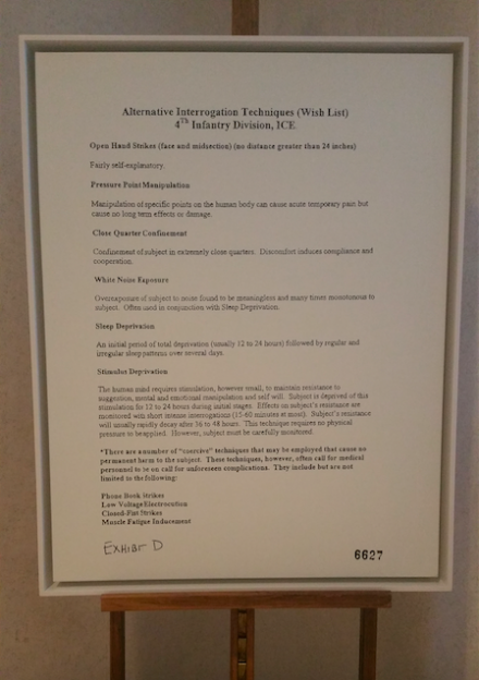 Jenny Holzer, Wish List/Gloves Off (2007), via Art Observed