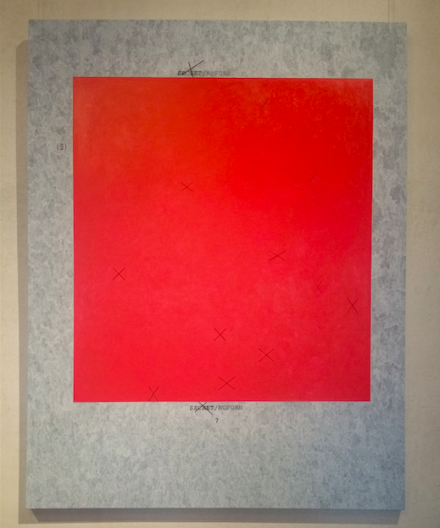 Jenny Holzer, XX 7 (2013), via Art Observed