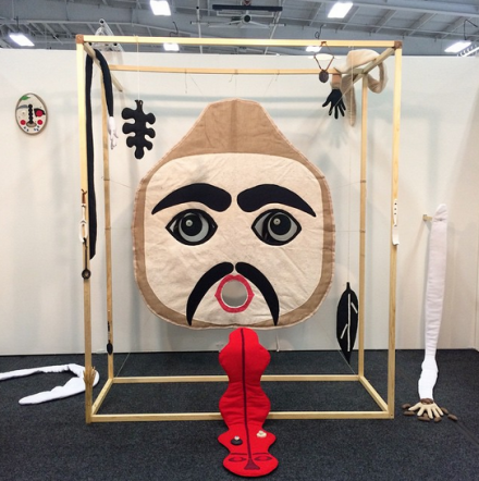 Jonathan Baldock at The Vitrine, via Art Observed
