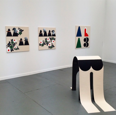 Math Bass at Overduin and Co, via Art Observed