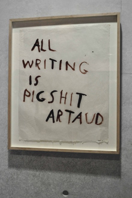 NancySpero-Artaud Paintings - All Writings is Pigshit, Artaud-1970_Puntadelladogana_SK21