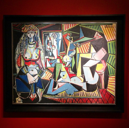 Pablo Picasso, Les Femmes D'Alger (1955), via Art Observed