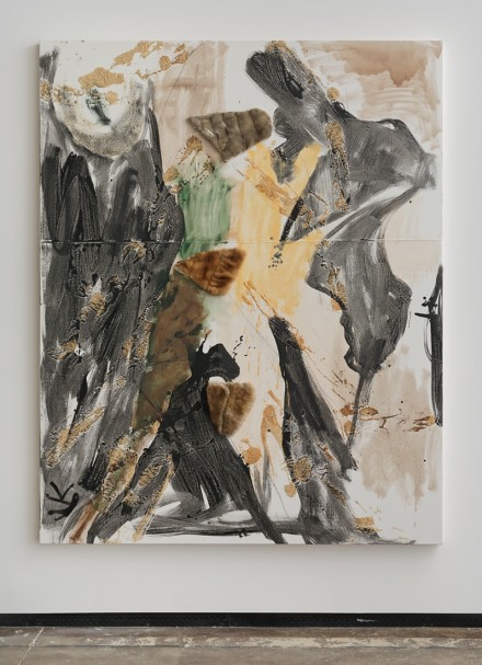 Rosy Keyser, Early Magic (2015), via Maccarone