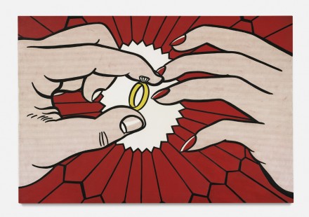 Roy Lichtenstein, The Ring (Engagement) (1962), via Sotheby's