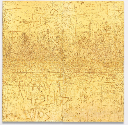 Rudolf Stingel, Untitled (2010), via Phillips