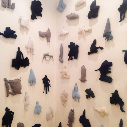 A selection of works by Fanny Allie,  via Art Observed