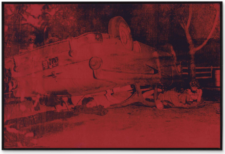 Andy Warhol, Five Deaths (1963), via Christie's