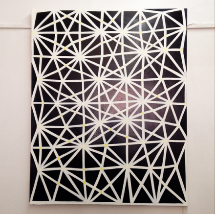 Christopher Dunlap at Space Available, via Art Observed