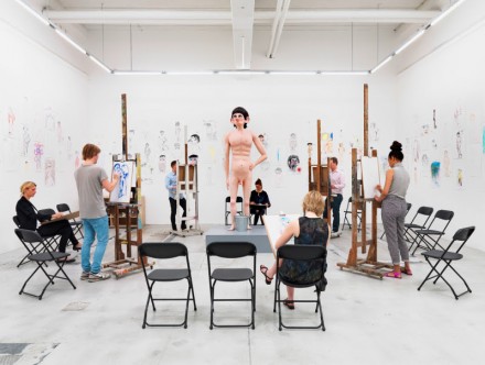 David Shrigley, Life Model, via Anton Kern